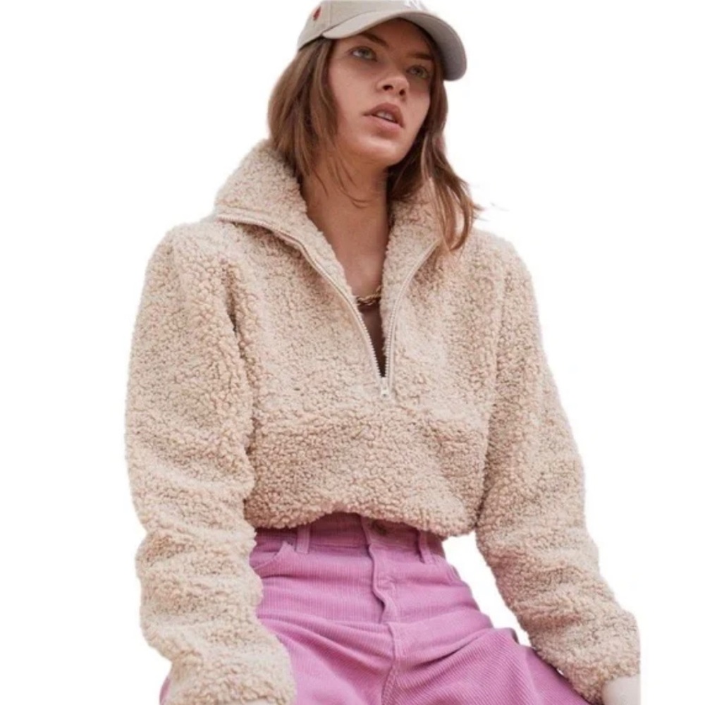 For love and lemons cropped fleece